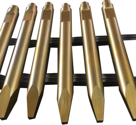 Construction Excavator Rock Breaker Chisel Breaker Spare Parts For Hydraulic Breaker