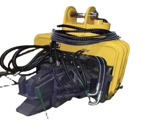 Construction Works 40NM Excavator Mounted Vibratory Pile Driver 2800RPM