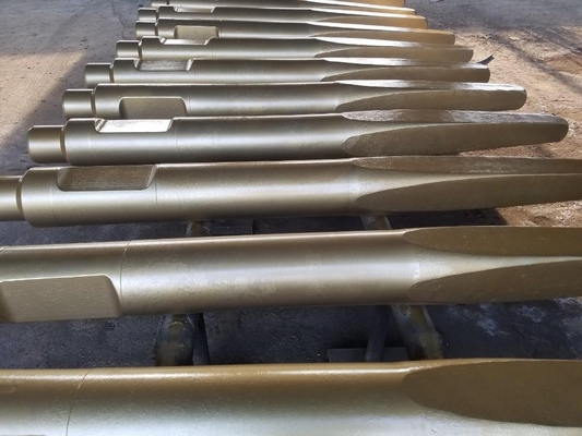 Montebel Chisel TSG46A Material Excavator Hammer Bits لقطع غيار الكسارة